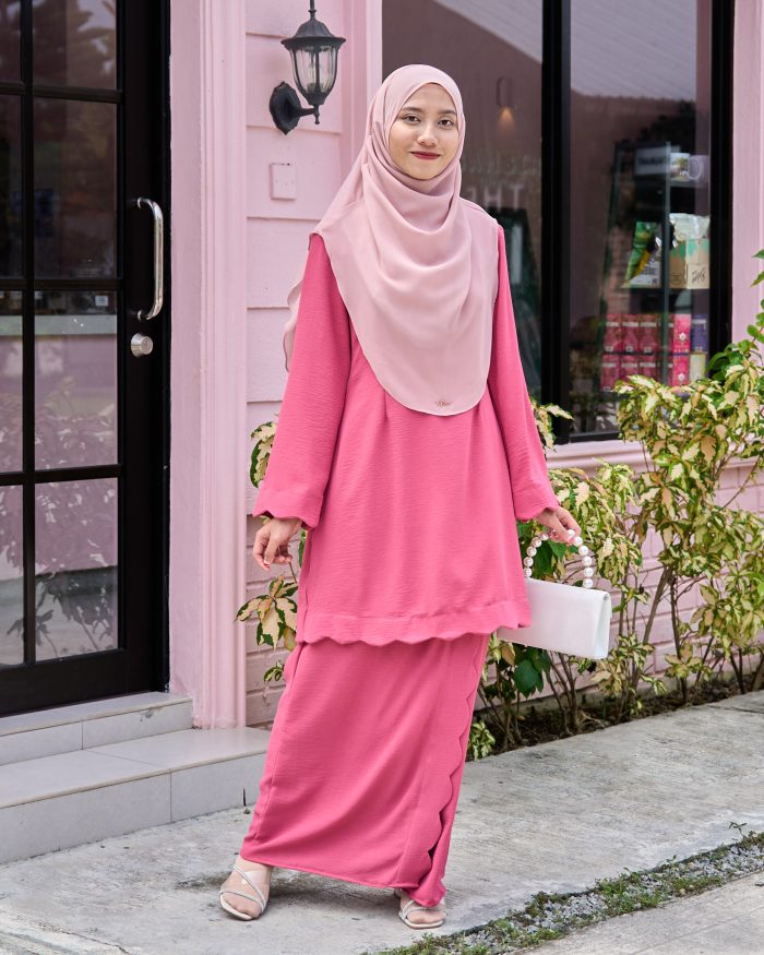 Baju Kurung Jelita 2.0 – Wild Orchid - Image 2