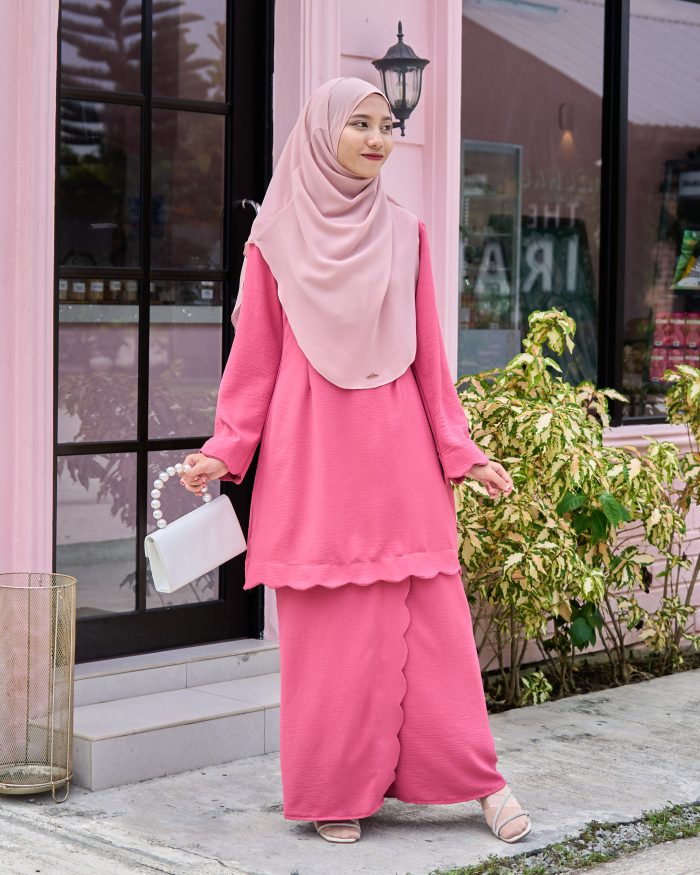 Baju Kurung Jelita 2.0 – Wild Orchid - Image 3