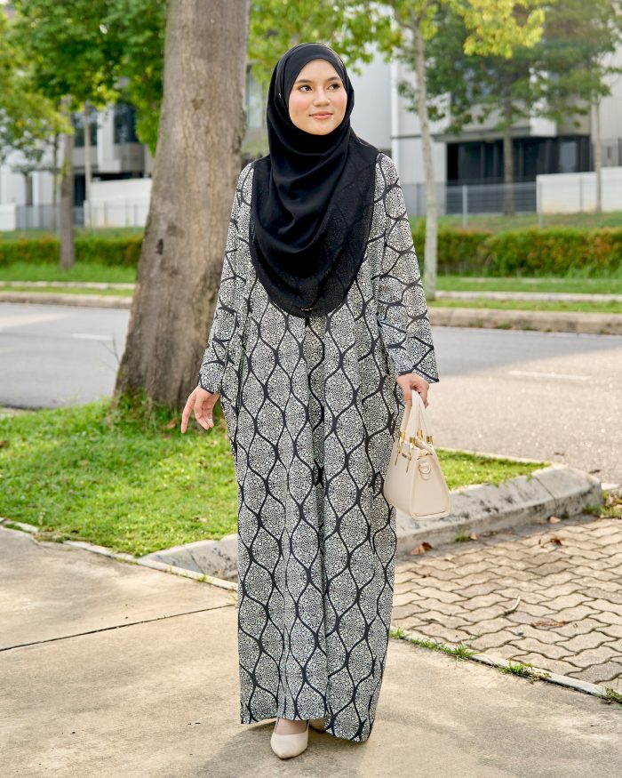 Kaftan Sufina - Matte Black - Image 2