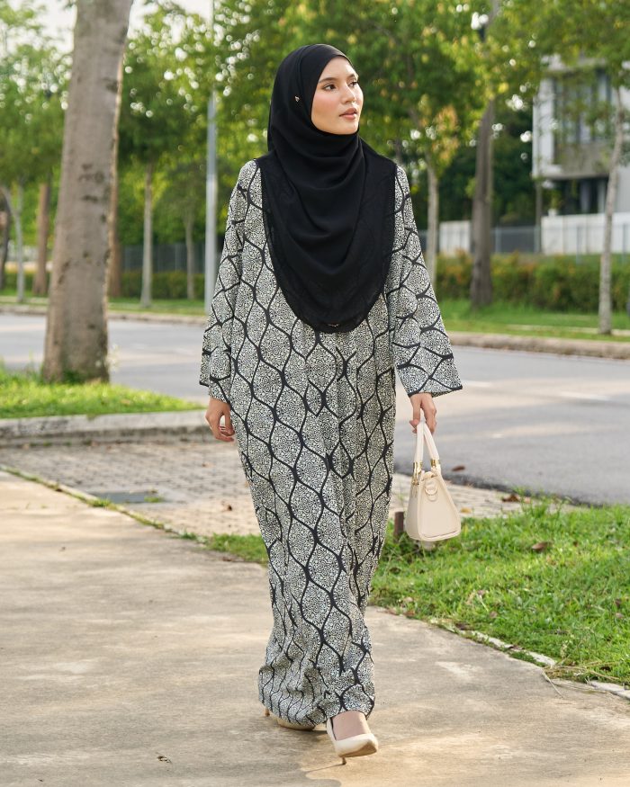Kaftan Sufina - Matte Black