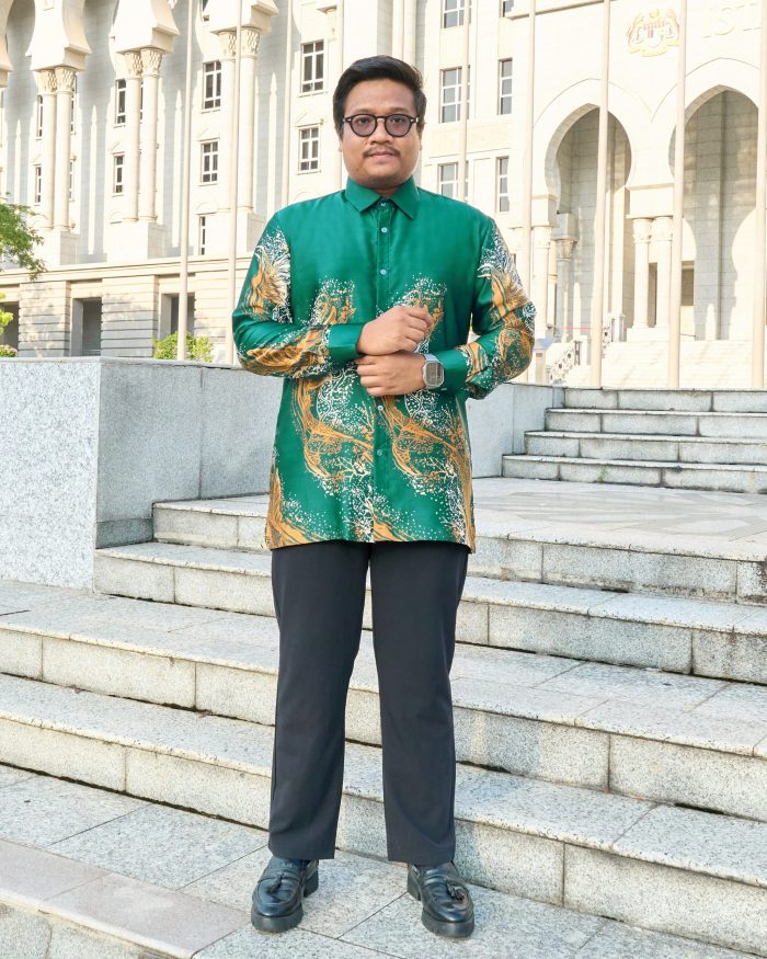 Baju Kemeja Batik Sultan Teja 10.0 - Emerald Green