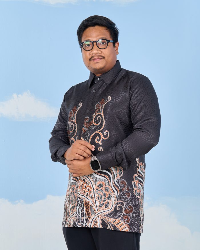 Baju Kemeja Batik Sultanah 11.0 - Bakti Black