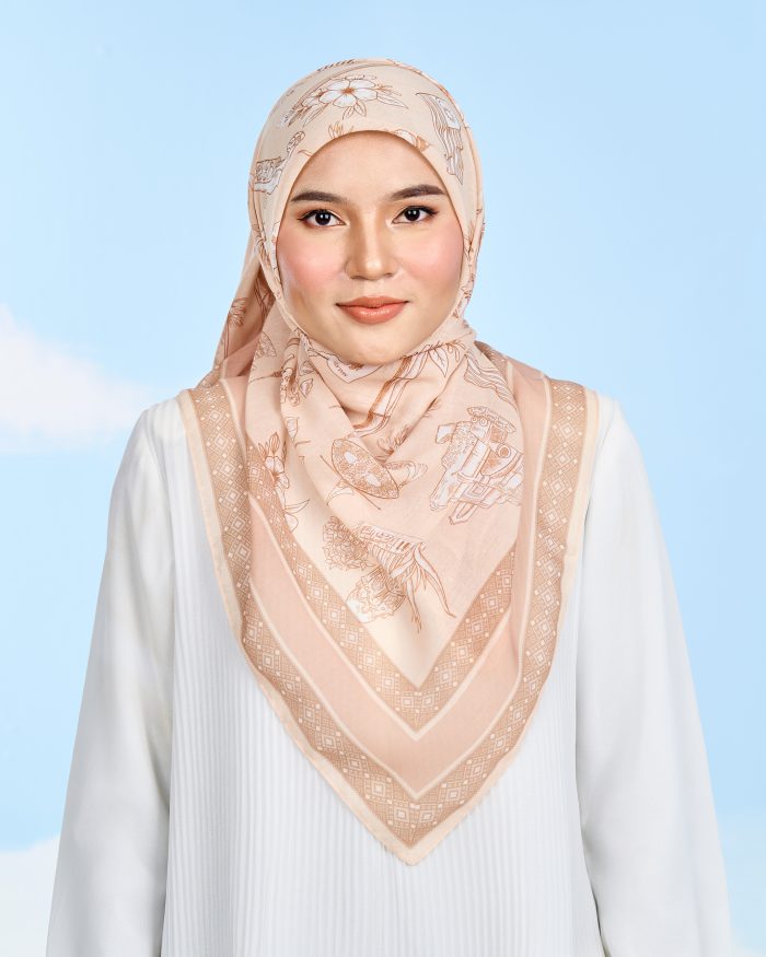 Valily Tudung Bawal Cotton Voile Jiwa Merdeka - Pribumi