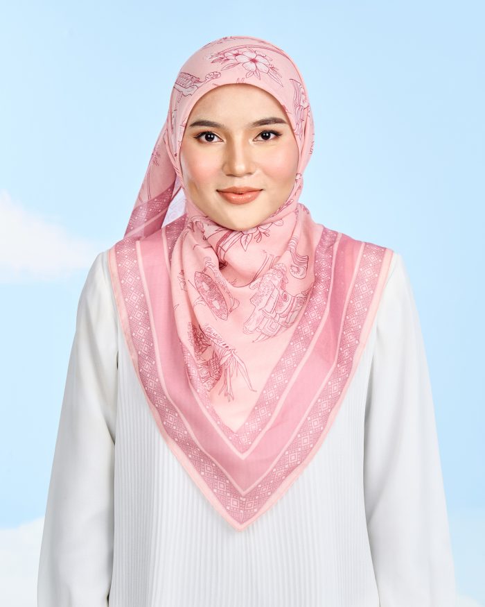 Valily Tudung Bawal Cotton Voile Jiwa Merdeka - Serikandi