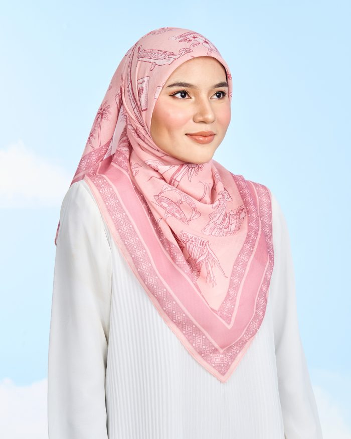 Valily Tudung Bawal Cotton Voile Jiwa Merdeka - Serikandi - Image 3