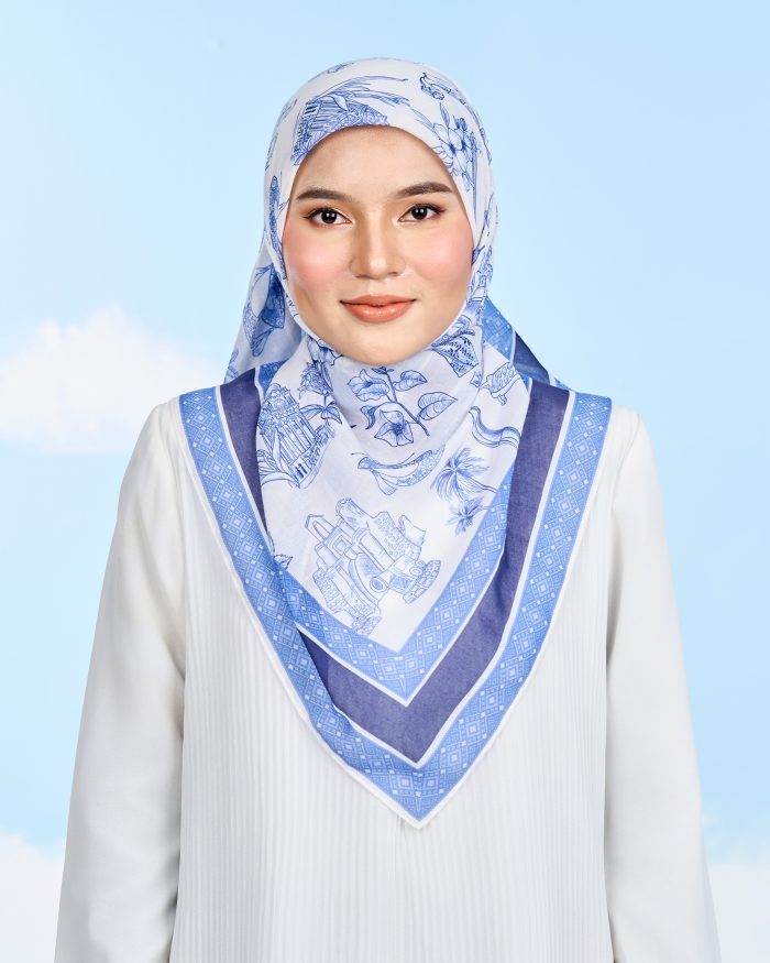 Valily Tudung Bawal Cotton Voile Jiwa Merdeka - Warisan