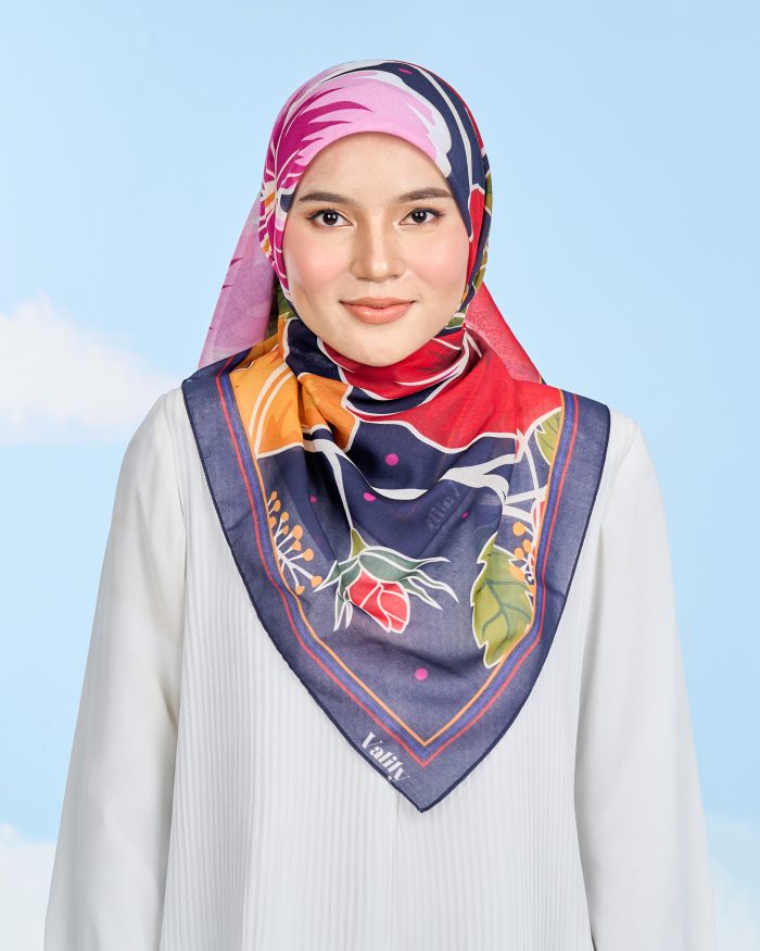 Valily Tudung Bawal Cotton Voile Jiwa Raya - Aishah Ghani