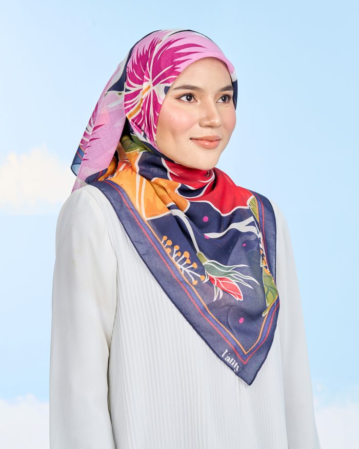 Valily Tudung Bawal Cotton Voile Jiwa Raya - Aishah Ghani - Image 3