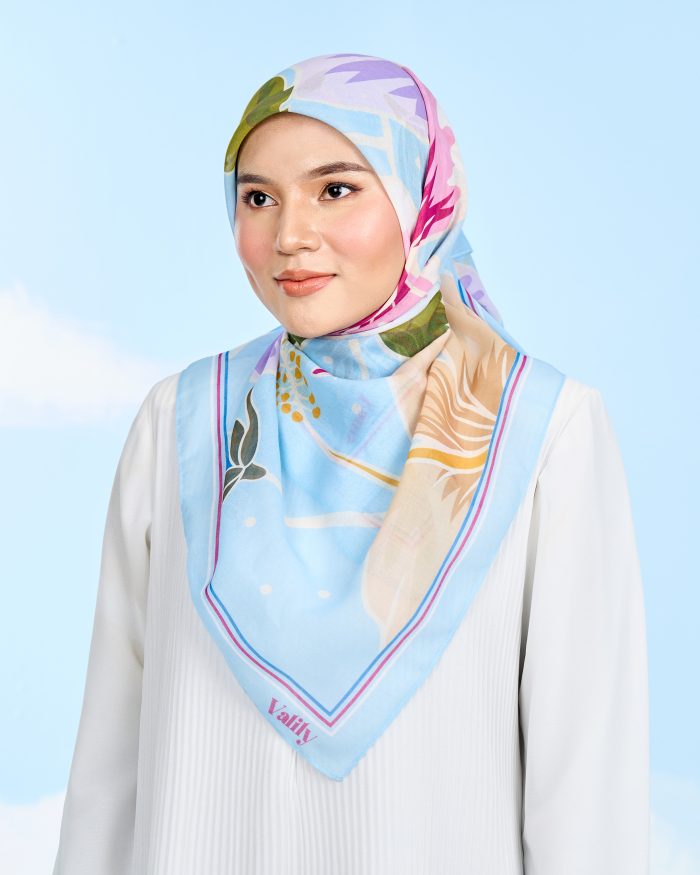 Valily Tudung Bawal Cotton Voile Jiwa Raya - Khatijah Sidek - Image 2