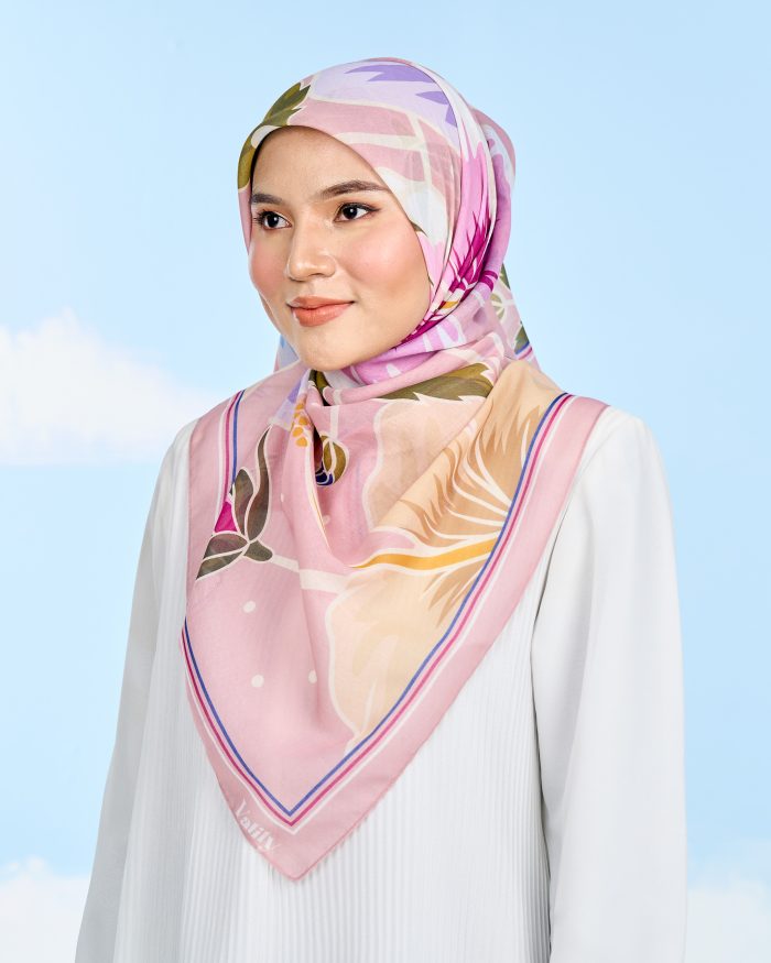 Valily Tudung Bawal Cotton Voile Jiwa Raya - Sariah Ali - Image 2