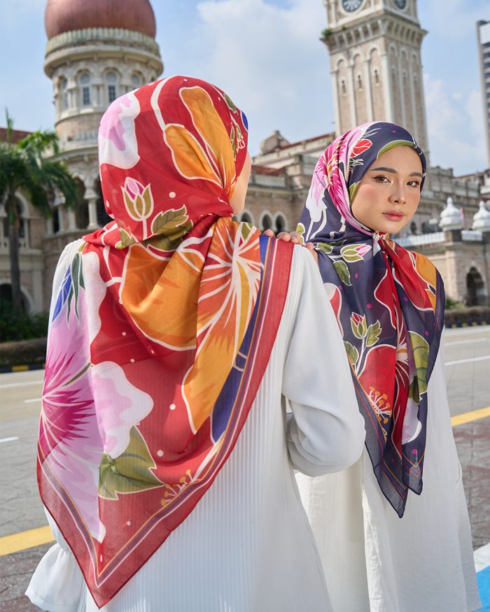 Valily Tudung Bawal Cotton Voile Jiwa Raya - Khatijah Sidek - Image 8