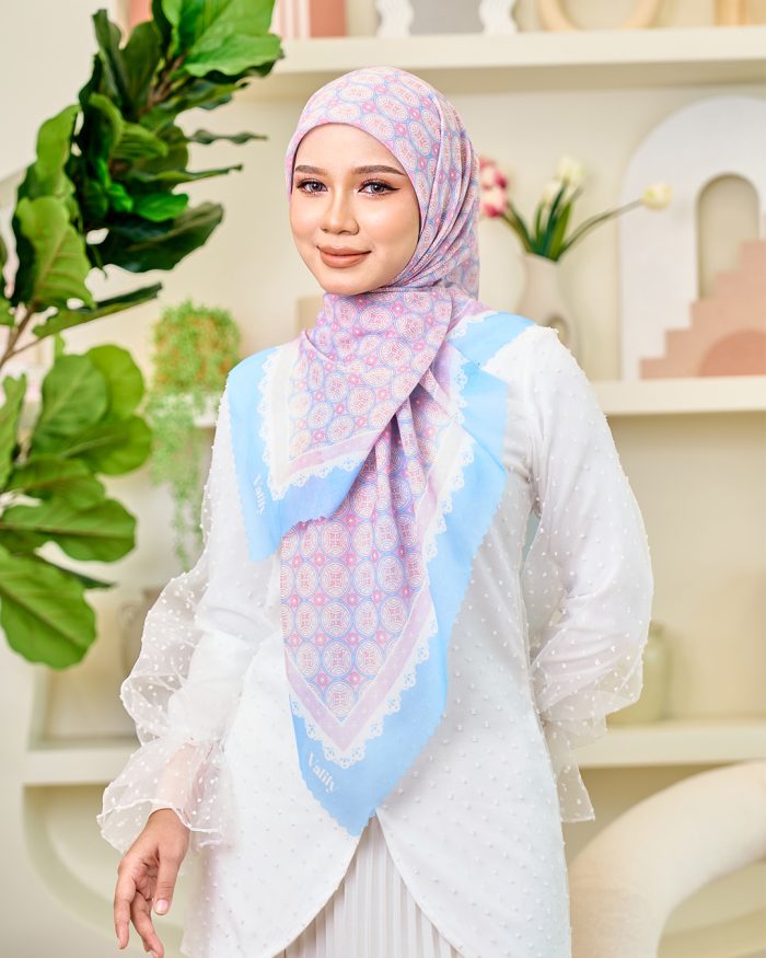 Valily Tudung Bawal Cotton Voile Essaouira - Azria Maya