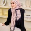 Valily Tudung Bawal Cotton Voile Essaouira - Zera Peach - Image 5