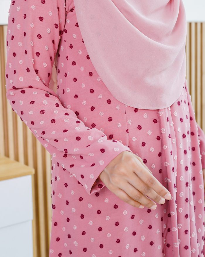 Baju Kebarung Lehana - Candy Pink - Image 2