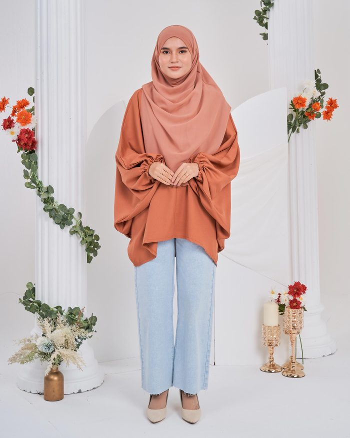 Batwing Hara - Brick Brown - Image 4