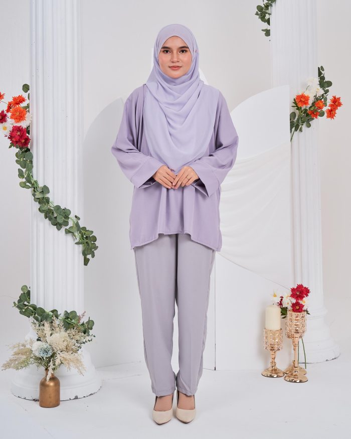 Dahyun Baggy - Light Lavender - Image 4