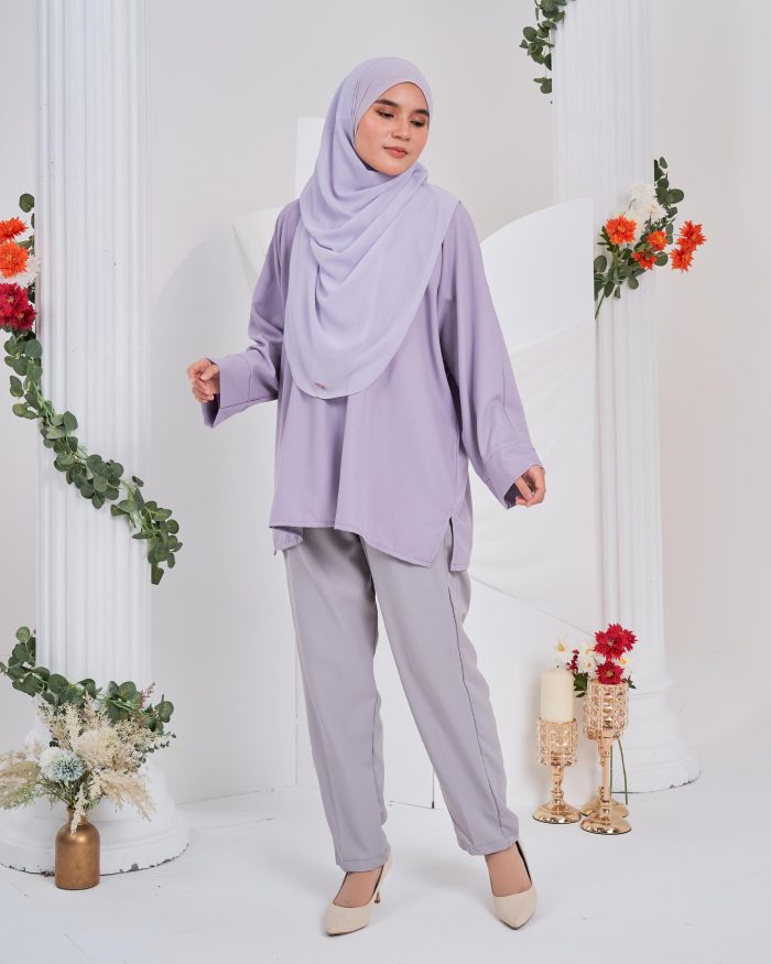 Dahyun Baggy - Light Lavender - Image 2