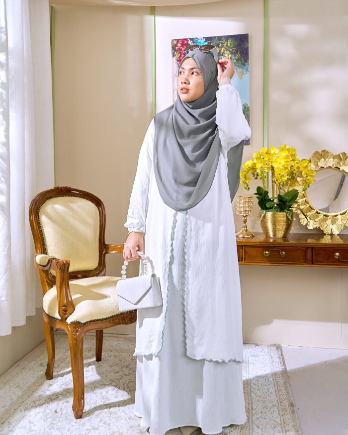 Abaya Sulam Shayla - Off White