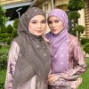Valily Tudung Bawal Old Malaya - Dark Brown - Image 4